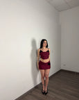 Coordset TAMARA bordeaux
