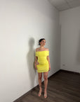 Minidress CHIARA giallo