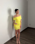 Minidress CHIARA giallo
