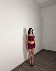 Coordset TAMARA bordeaux