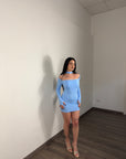 Minidress YOUNEED celeste