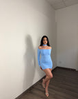 Minidress YOUNEED celeste