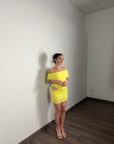 Minidress CHIARA giallo