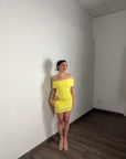 Minidress CHIARA giallo