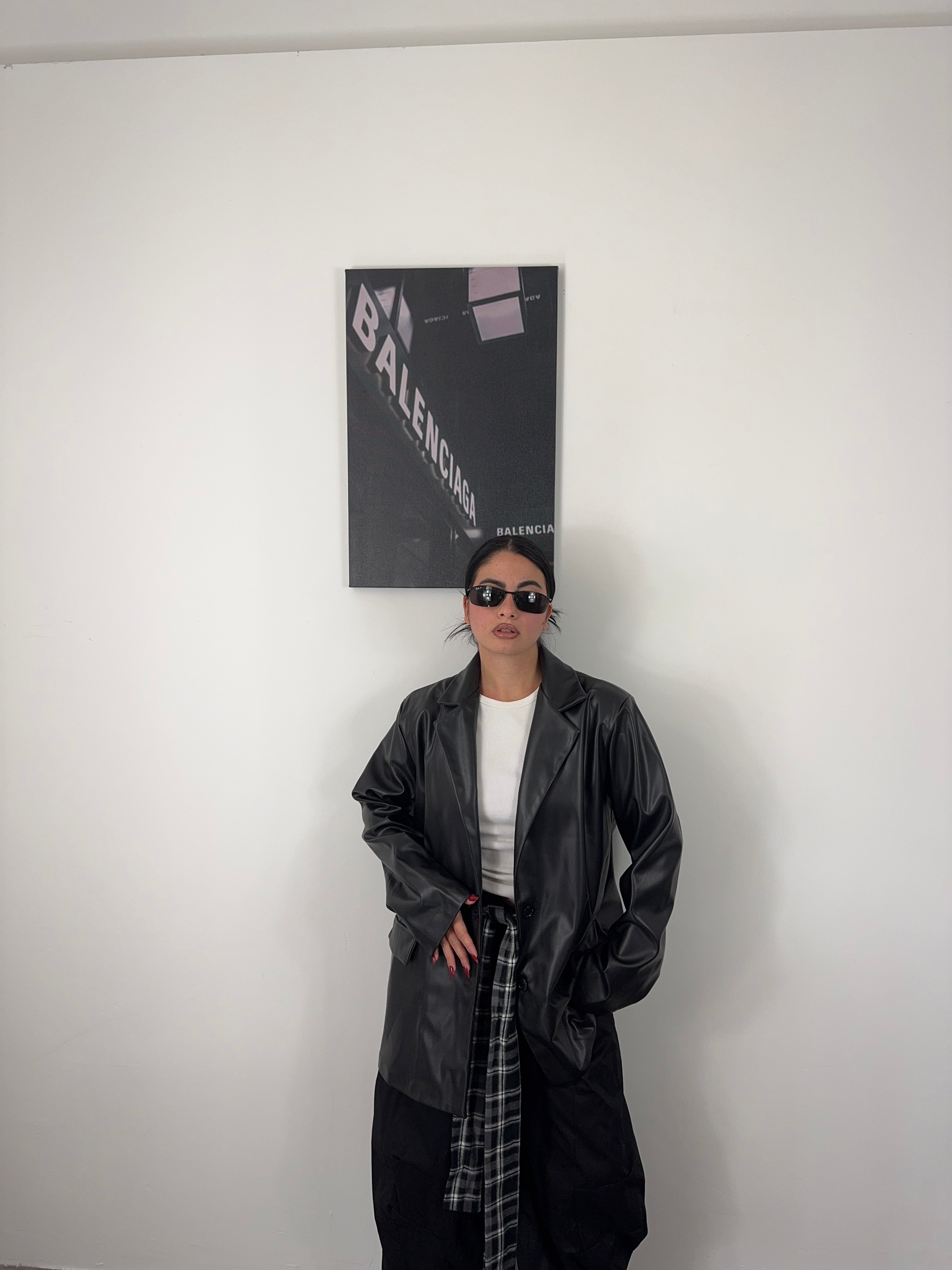 Blazer SPALLINE Ecopelle