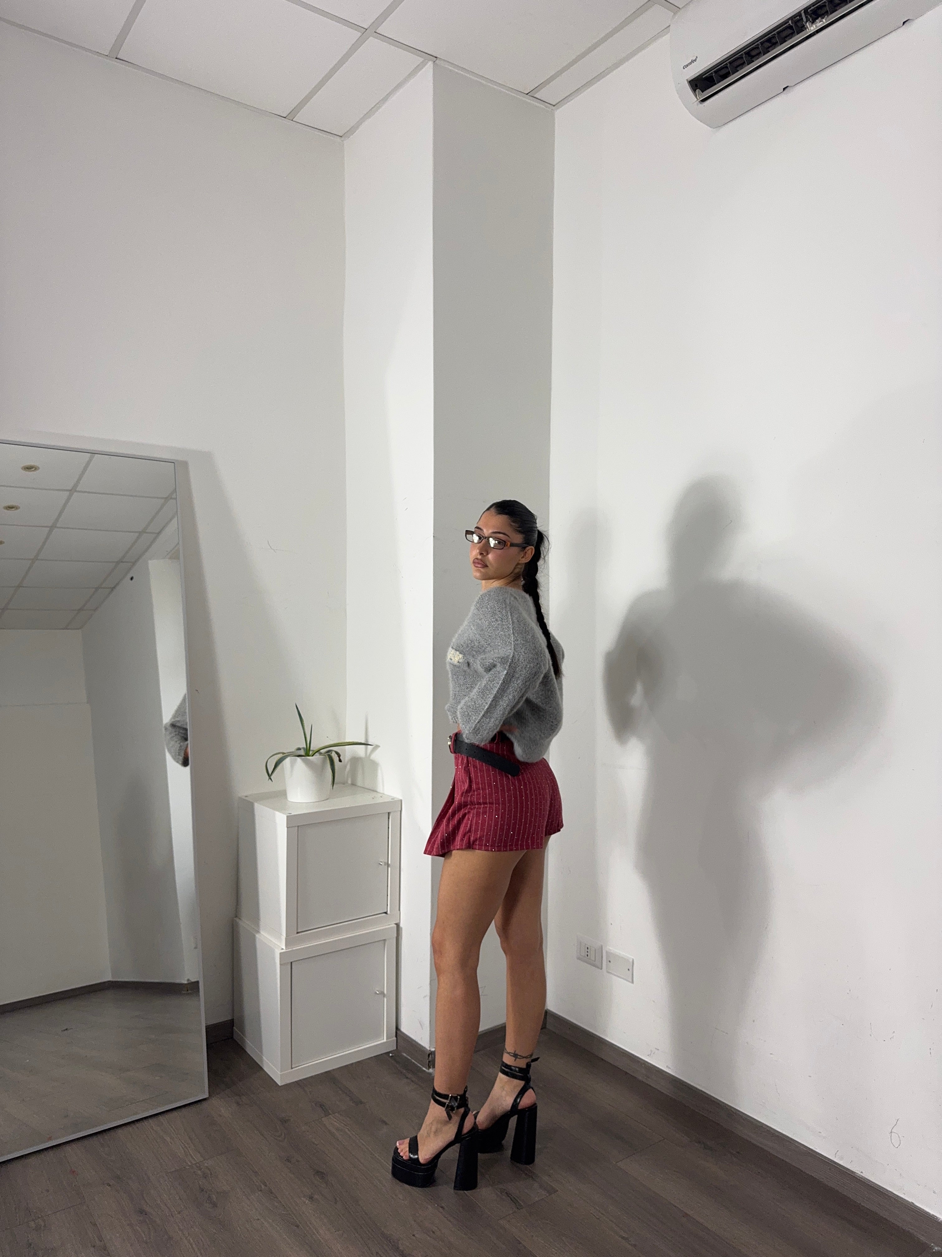 Skirt/Short Star red