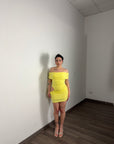 Minidress CHIARA giallo