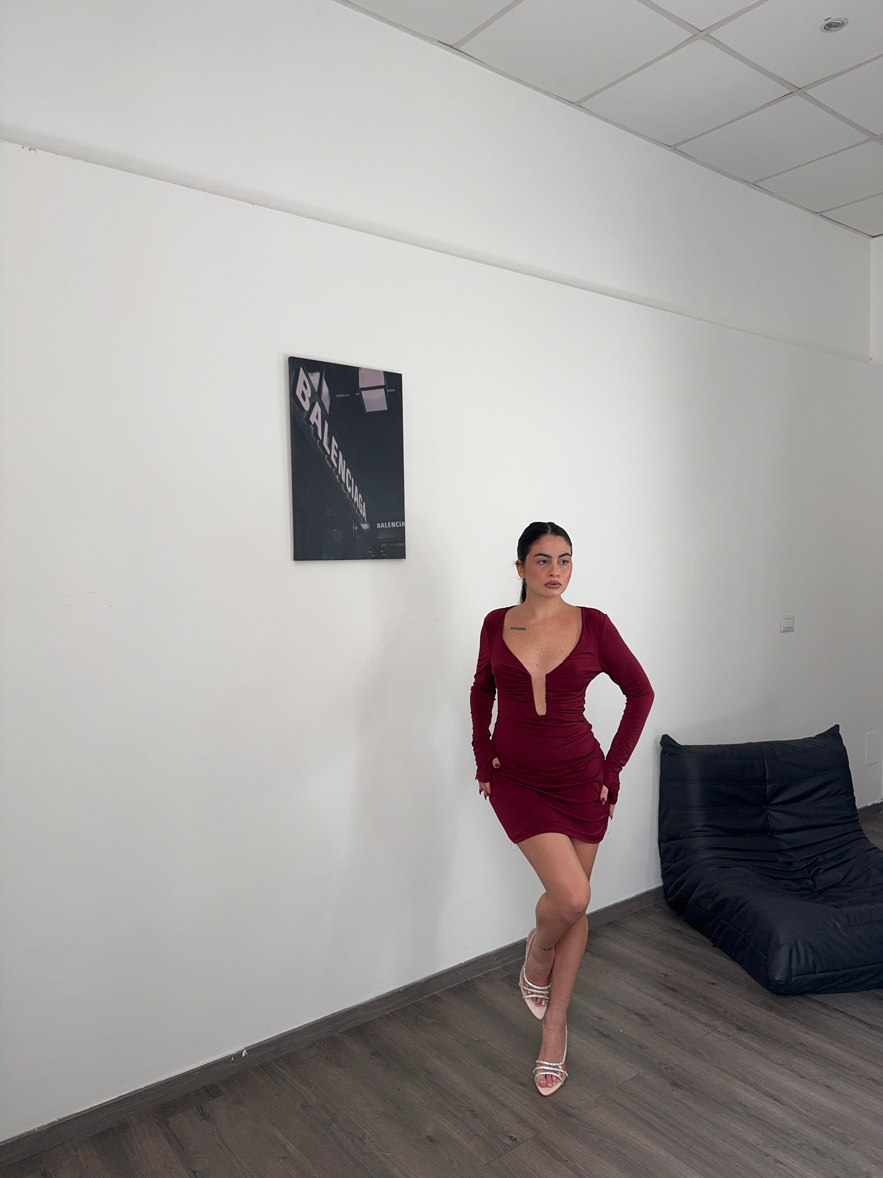 Minidress MARIAH Bordeuax