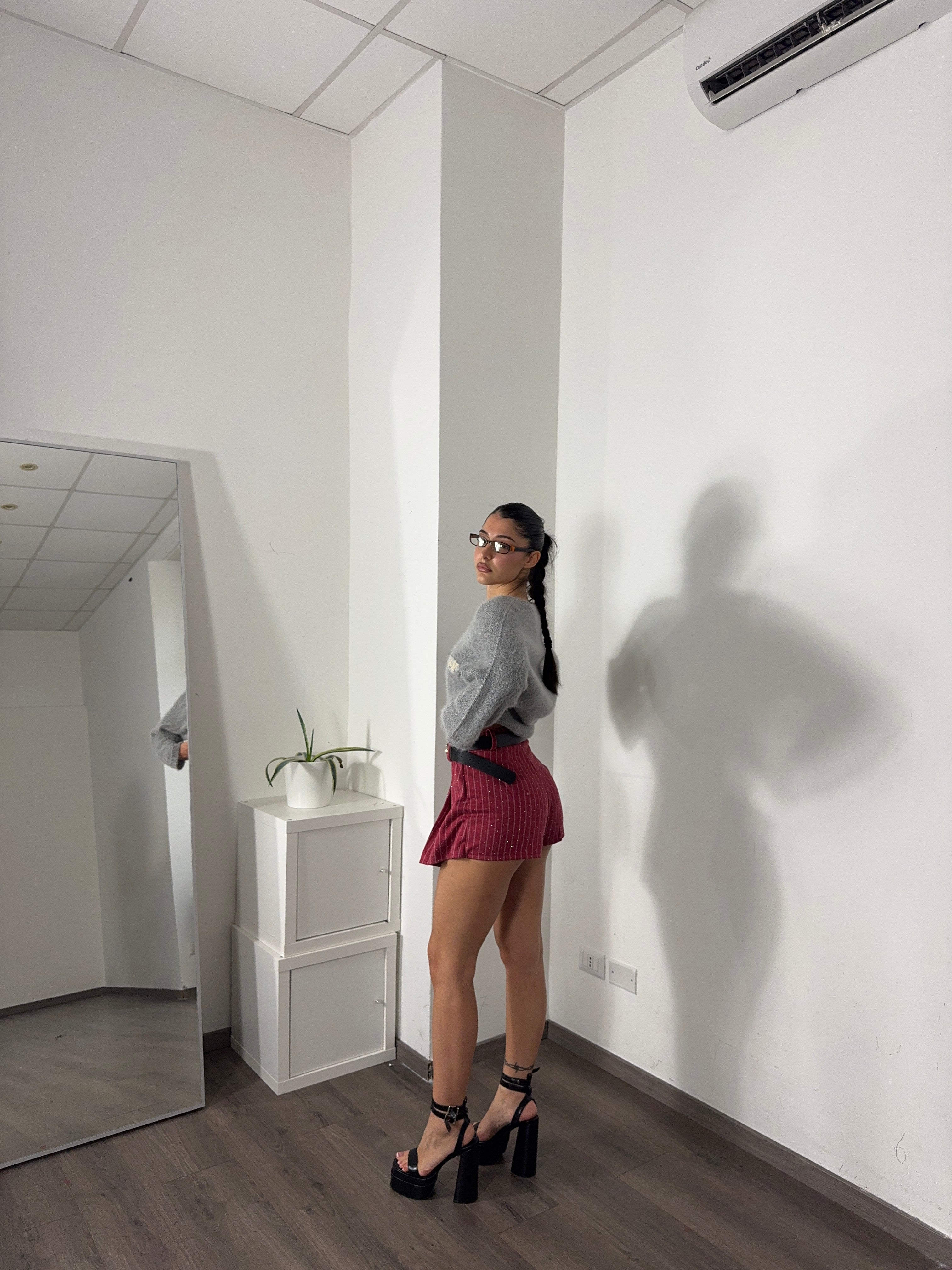 Skirt/Short Star red