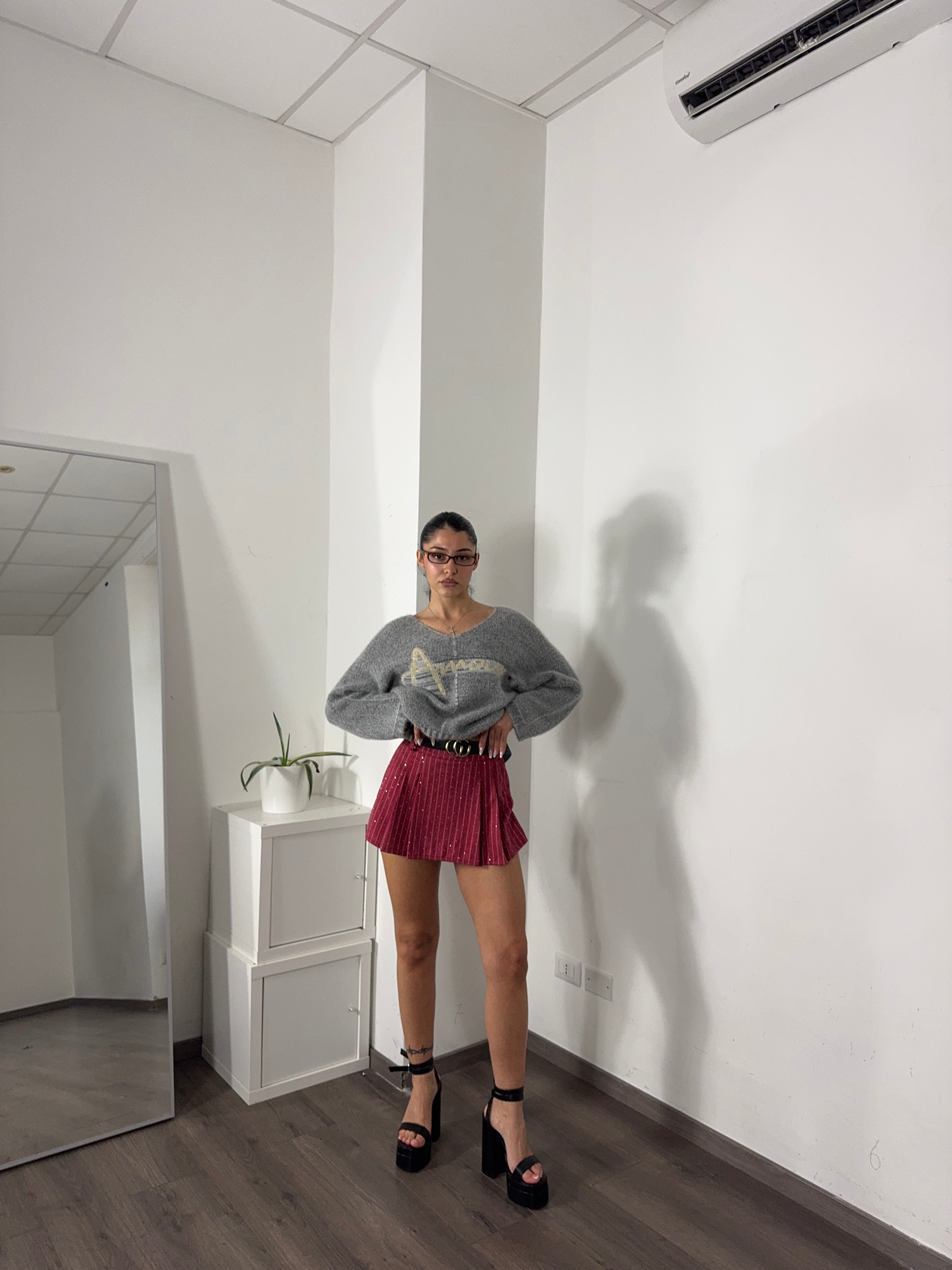 Skirt/Short Star red