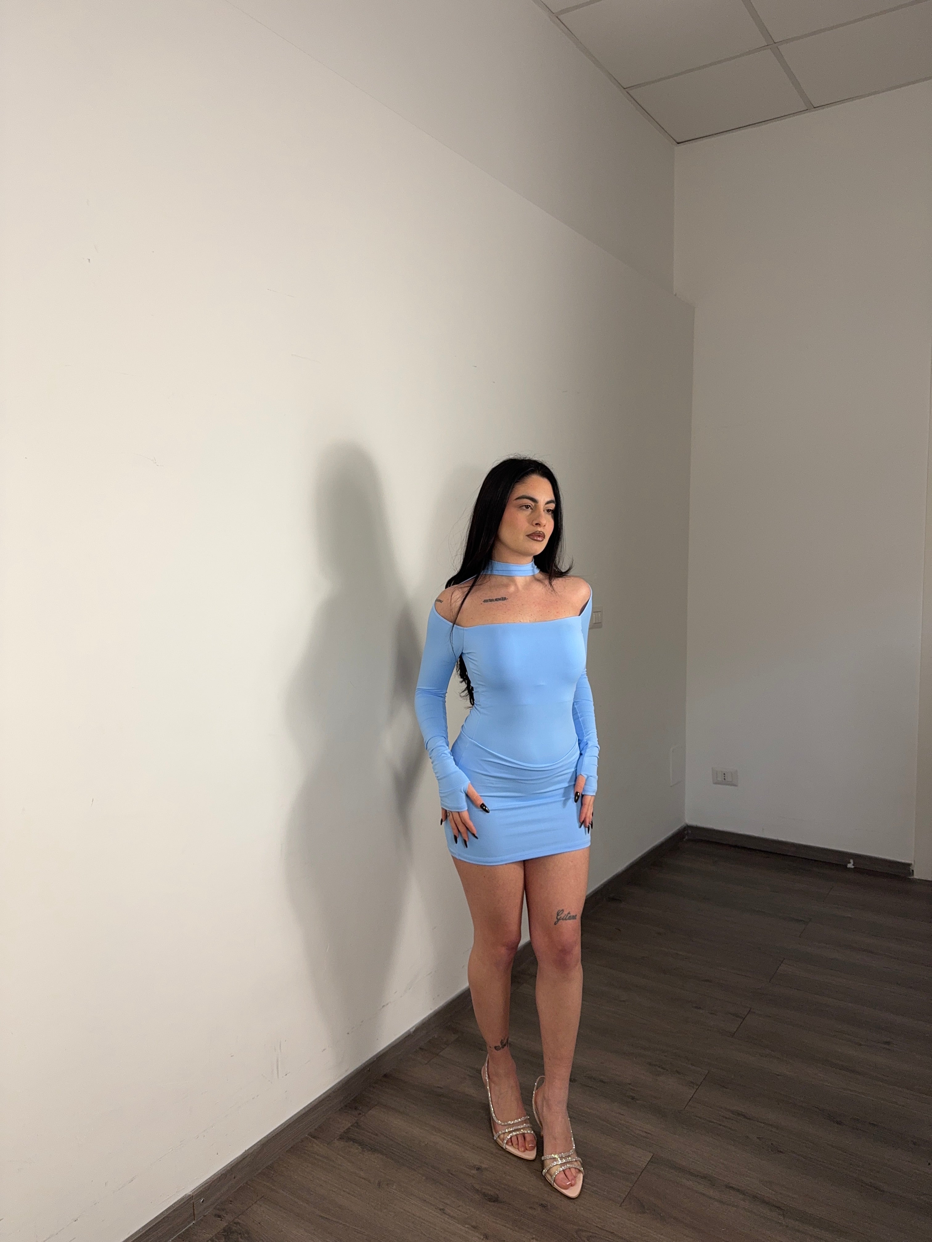 Minidress YOUNEED celeste