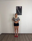 mini shorts SAINT navy